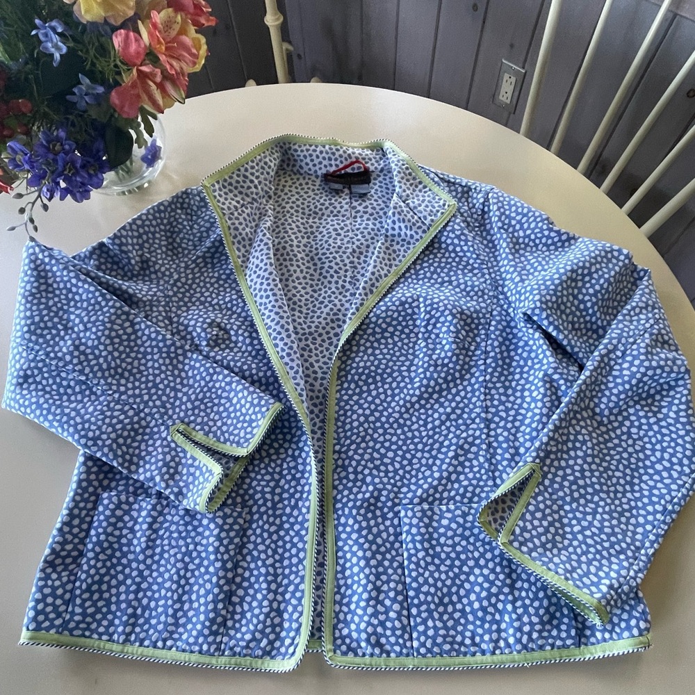 Nina Mclemore cotton jacket size 16